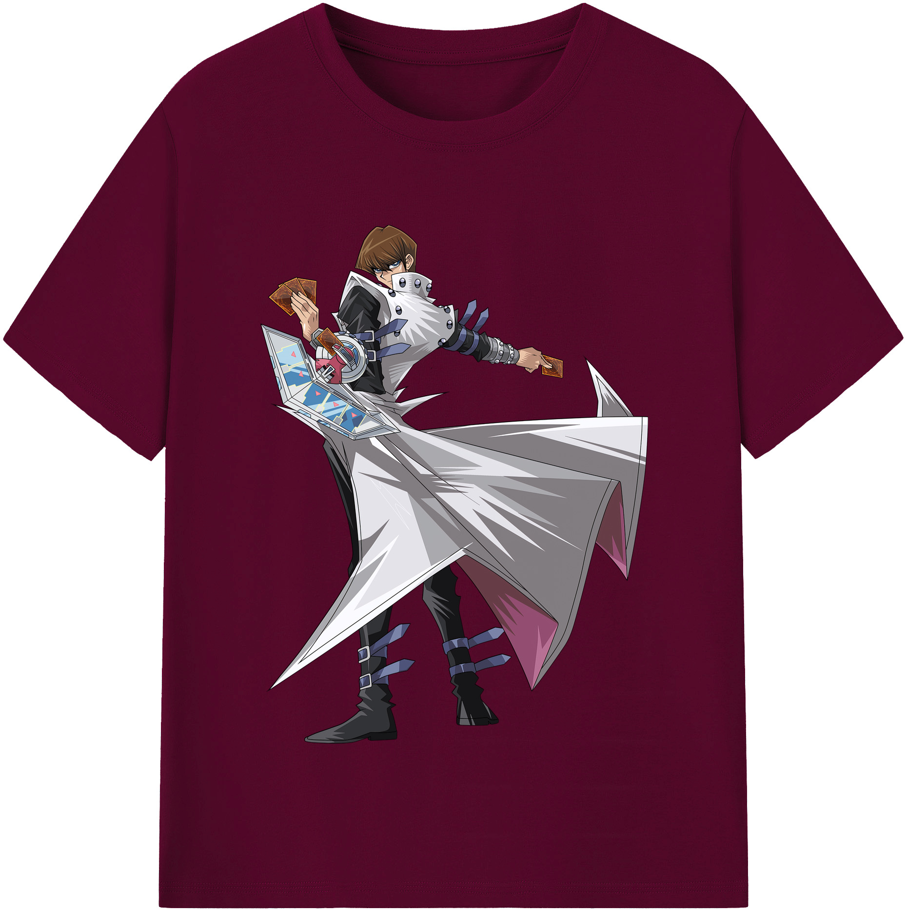 （画像用） 遊☆戯☆王 Yu-Gi-Oh! レディースカジュアルプリントTシャツ（綿100％）